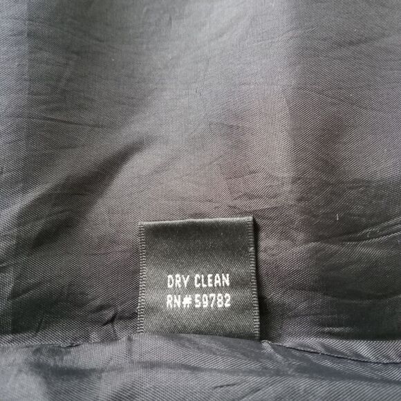 Adrianna Papell Evening Essentials Black Washed Metallic Pencil Skirt Women's 12 - Picture 5 of 12